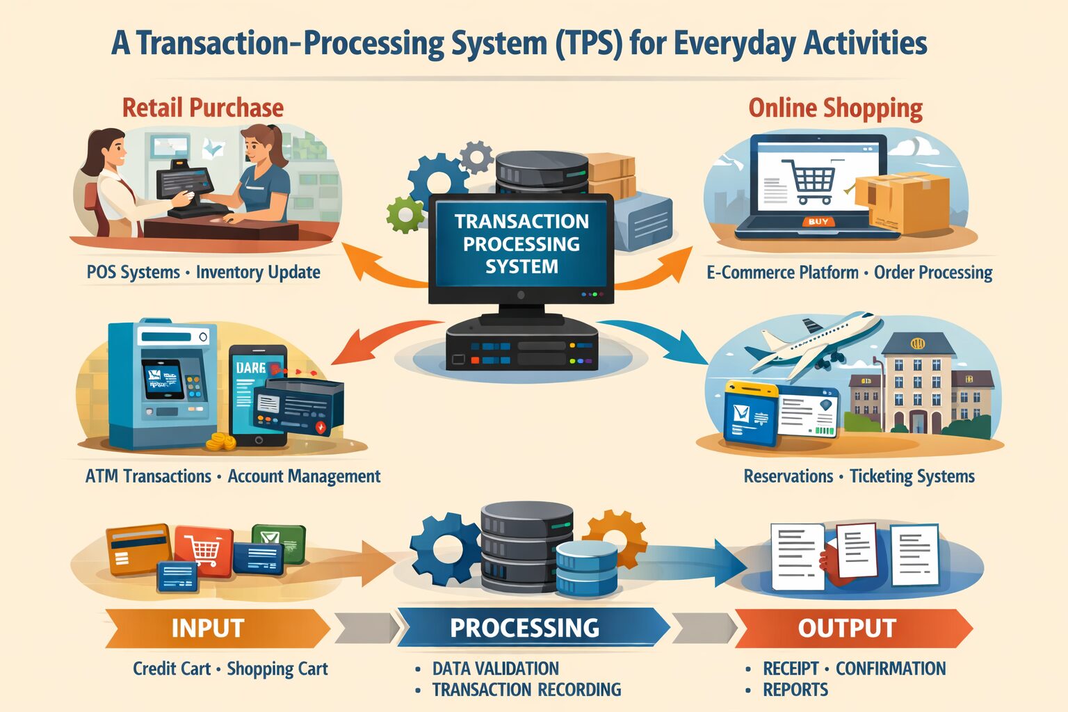 Optimizing Operations: A Transaction-Processing System TPS