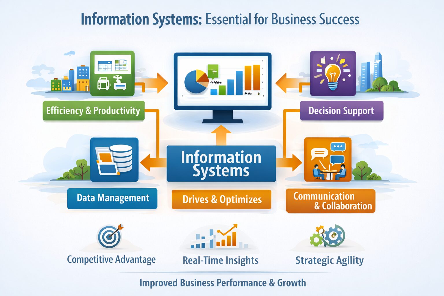 The Role of Information Systems in Business Strategy
