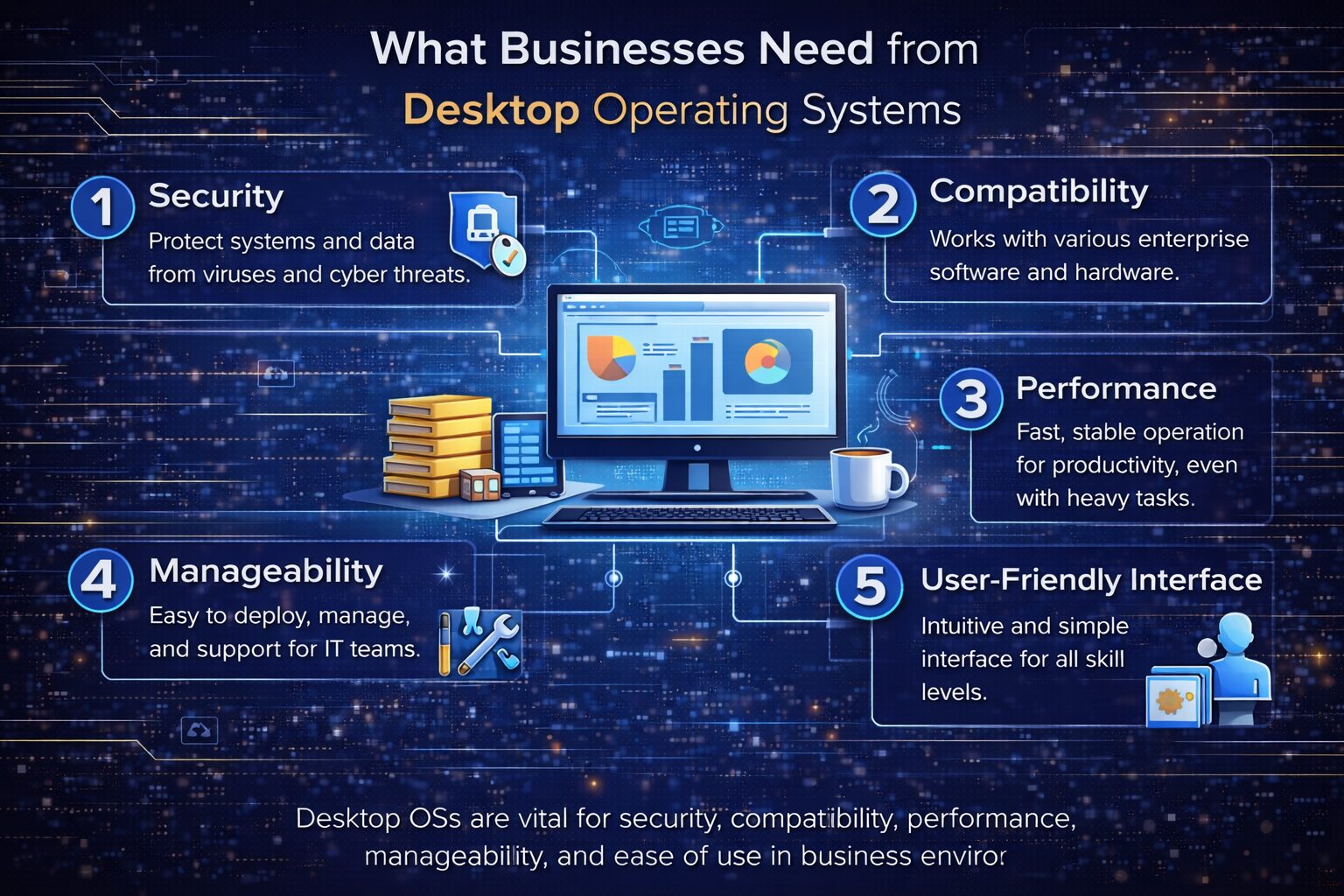 What Businesses Need from Desktop Operating Systems